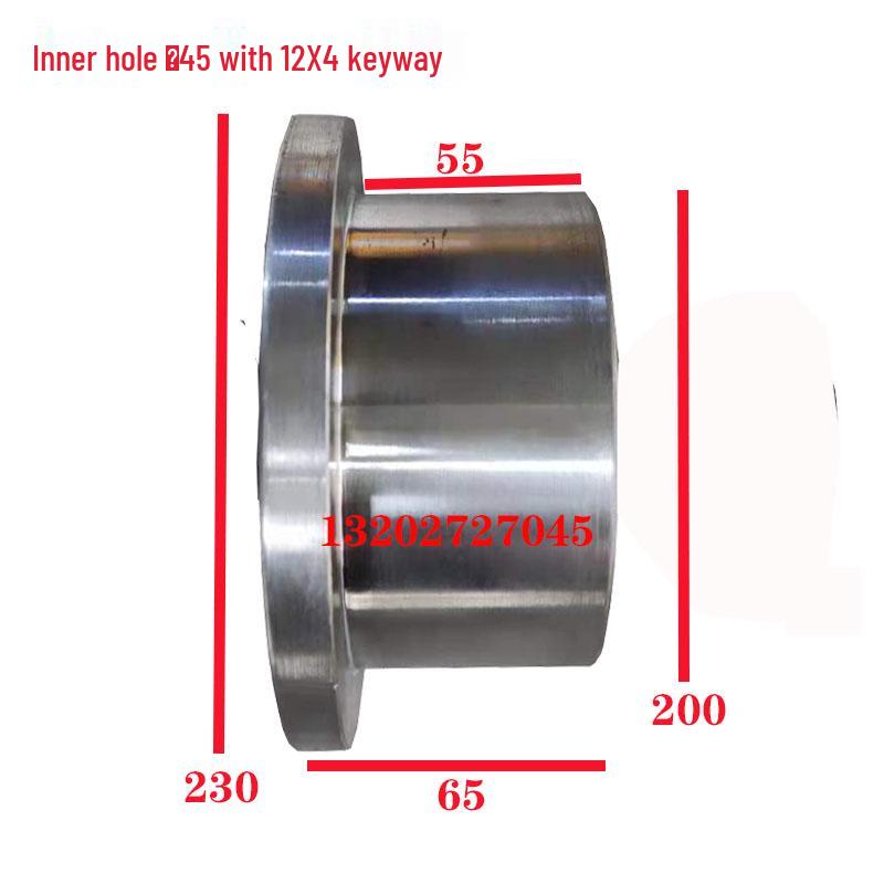 Electric Rail Cart Drive Wheel with Keyway - Internet Celebrity AGV Pulley Train Wheel