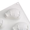 6 Cavity Realistic Fruit Baking Mold Non-toxic Mousse Cake Molds Silicone Cake Molds  Household