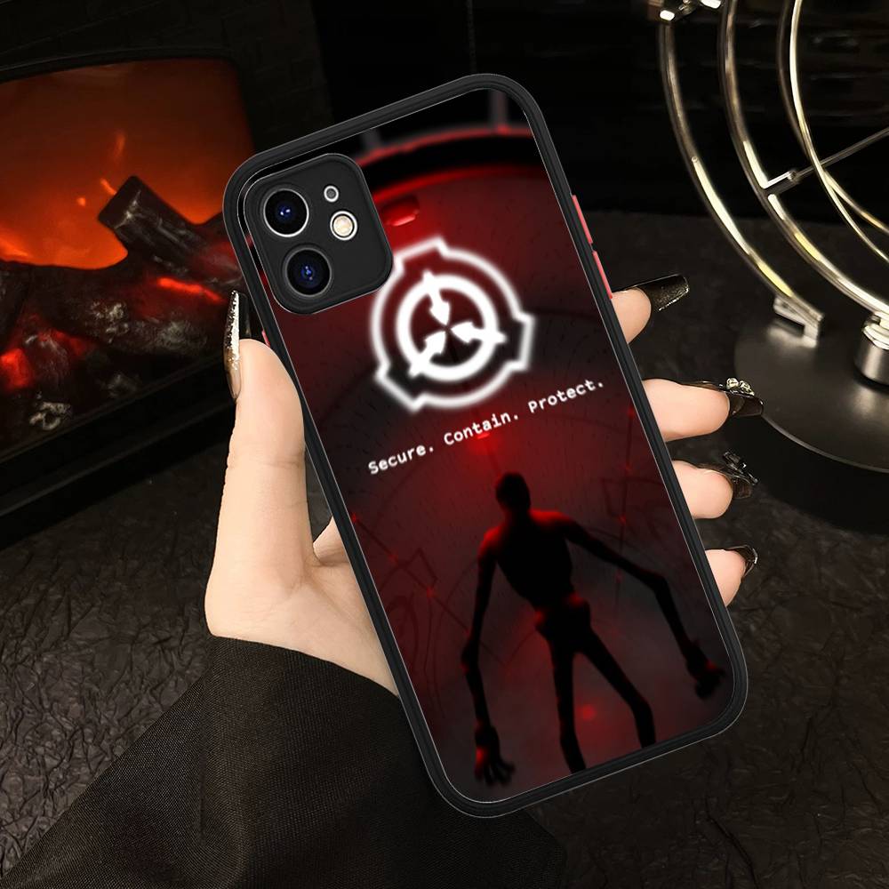 Popular Sci-Fi Foundation Scp F-Foundation Silicone Case For IPhone 16 15 14 13 12 11 Pro Max Plus X XS MAX Shockproof Matte