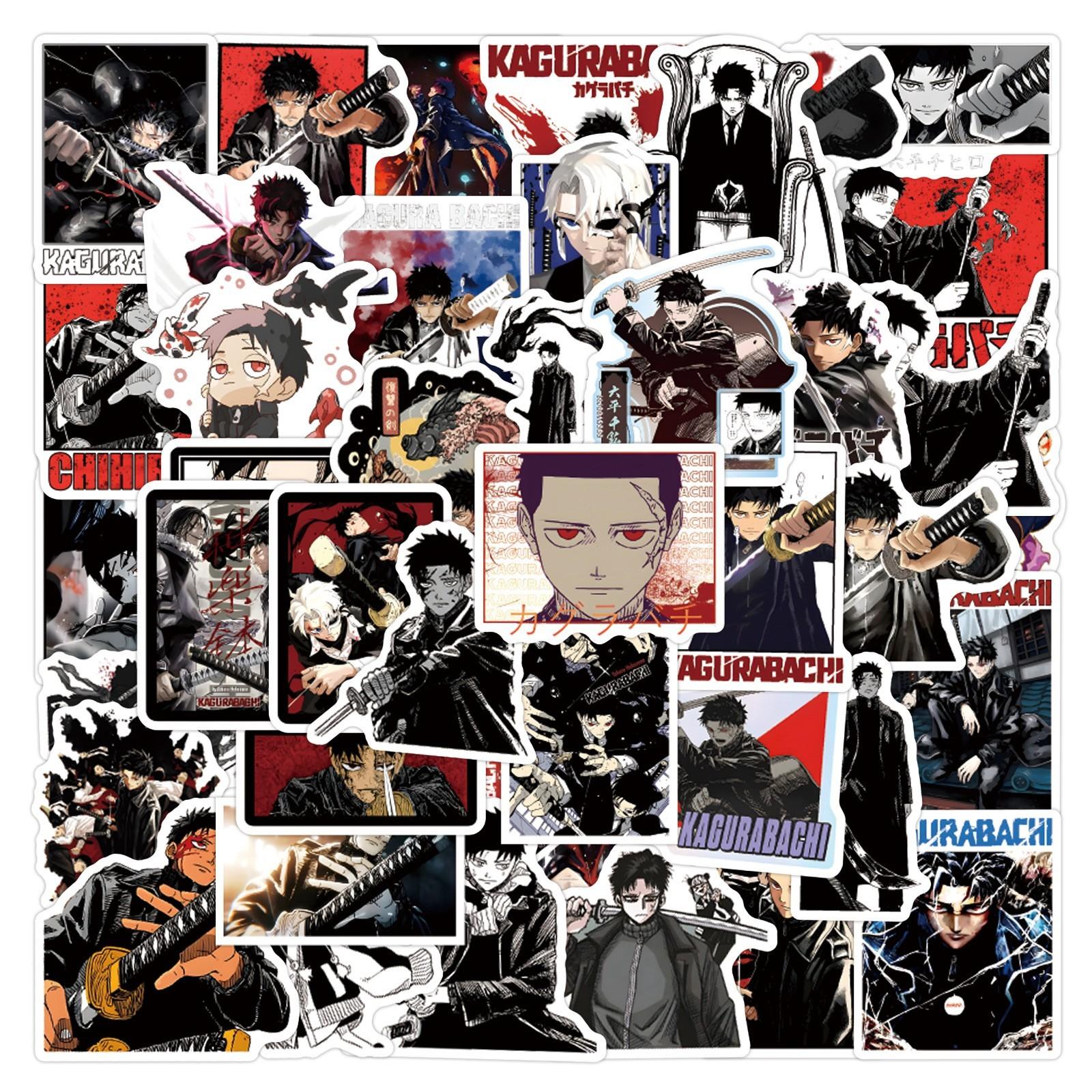 

55 шт. Наклейки на чемоданы Водонепроницаемые наклейки Скутер Компьютер Планшет Мультфильм Украшения One Size