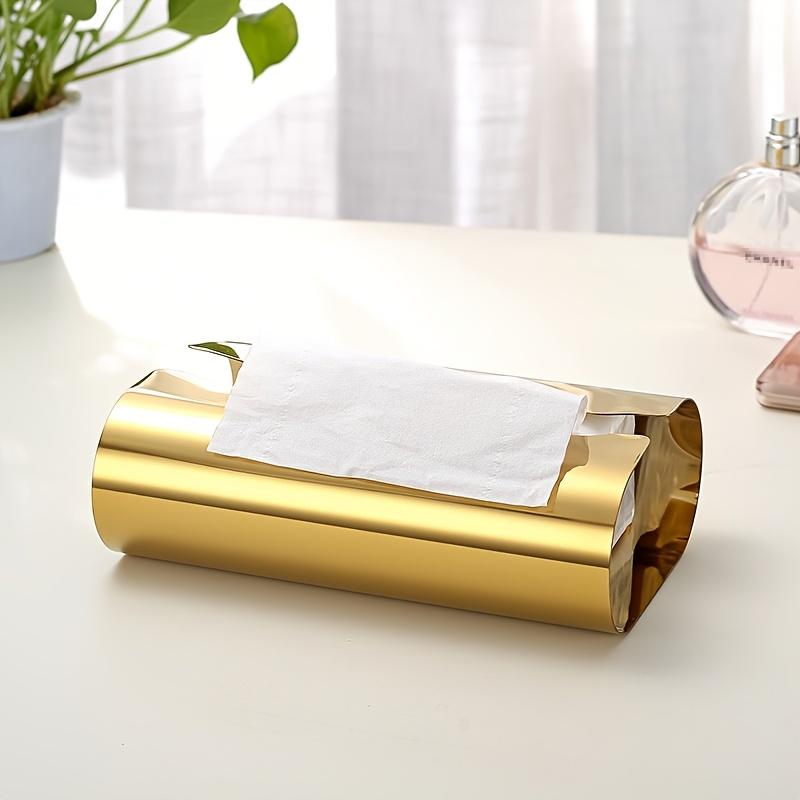 Stainless Steel Tissue Box Living Room Desktop Napkin Holder Table Decoration Tissue Case Storage Box Kitchens Accessories