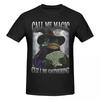 Unisex Call Me Magic Cuz I Be Gathering Funny Wizard Frog Mage Fun T Shirt Vintage Cotton Crewneck Shirt Unisex