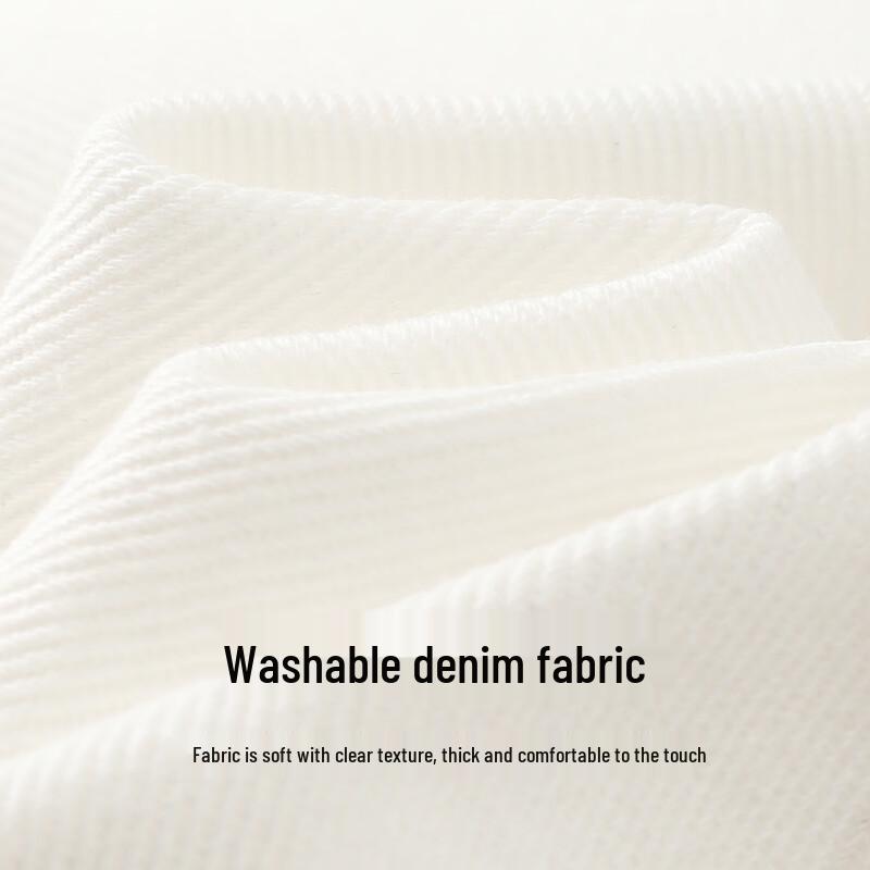 FivePlus Women's 100% Cotton High-Waist Straight Leg Jeans