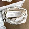 New Spring Floral Pleated Crossbody Bag, Large Capacity Korean Relaxed Tote, Fashionable Ladies' Shoulder Bag