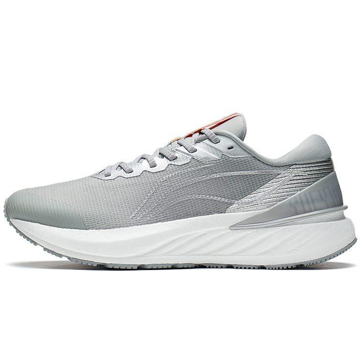 Li Ning YueYing 2.0 Stable Support Low top Running Shoes Men's Gray Silver ARHS015-5