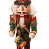 Wooden Nutcracker Soldier Handcraft Christmas Ornaments Desk Tabletop Decor