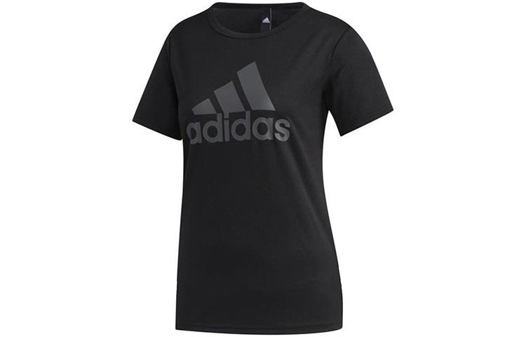 Adidas Set in Sleeve T Shirt Women s Black FM5308 L