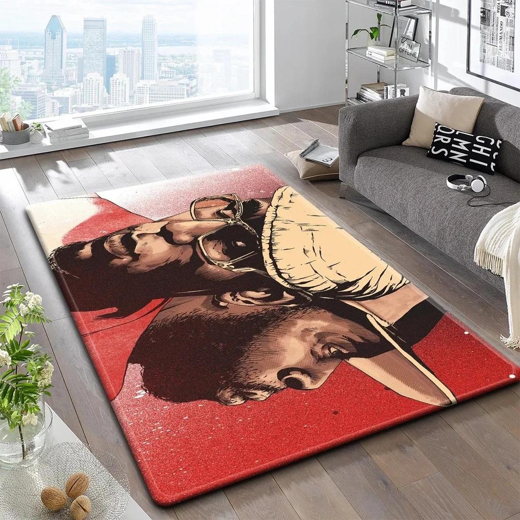Rap Wu T-TANG Clans Series Sign Carpet Kitchen MatEntrance Doormat Bedroom FloorDecoration Living Room Bathroom Anti-slip Rug