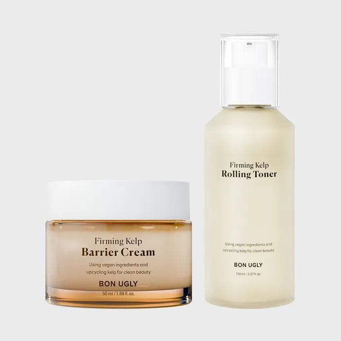 

[2-piece set] Bon Ugly Firming Kelp Barrier Cream 50ml + Toner