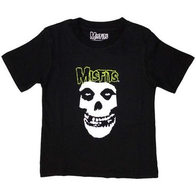 Camiseta Misfits Logo Caveira Infantil/Crianças