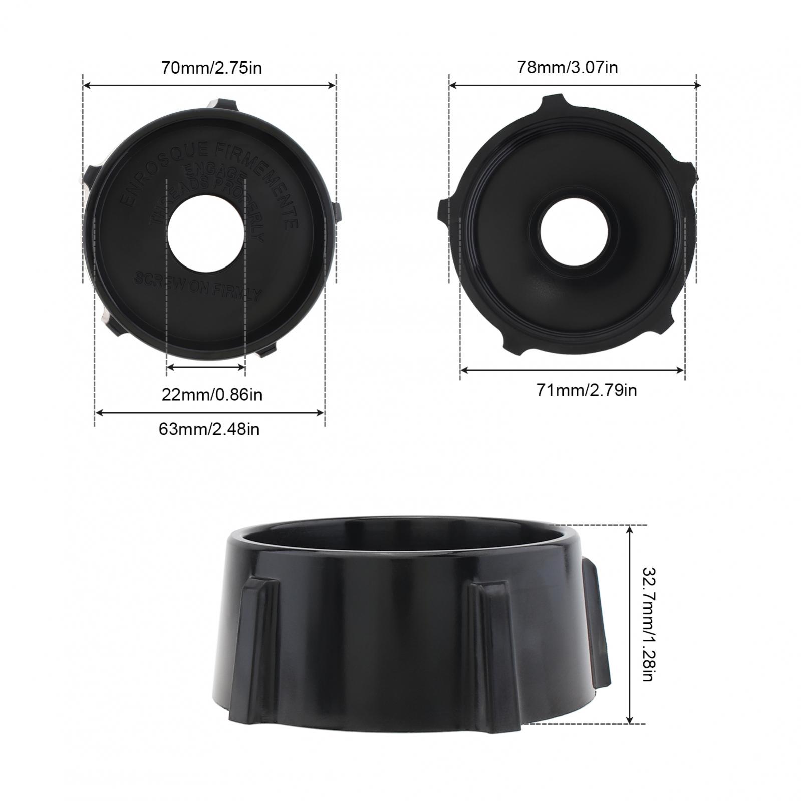2 шт. 4902 Прочная нижняя крышка банки с 5 когтями — фото 2