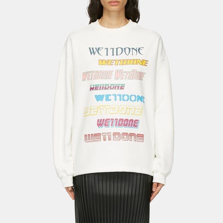 WE11DONE Logo Unisex WD-TP5-19-114-U-WH
