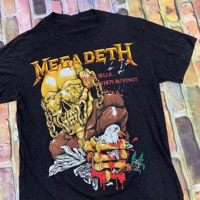 Megadeth Band Cotton Unisex S To 4XL Black Unisex Shirt