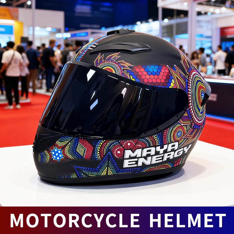 DOT certified motorcycle helmet for men and women in winter personalized safety Four Seasons Knight motorcycle full helmet cruis