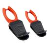 2pcs Fishing Bucket Rod Holder Features Soft Rubber Cushions Easyly Attachment Without Tool Durability Support