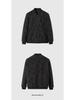 Men's Autumn Letter Print Baseball Collar Jacket with Large Pockets