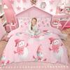 Homewish Gingerbread Nutcracker Duvet Cover Set For Kids Girls Merry Christmas Quilt Cover Set Happy New Year Gifts Bedding