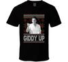 Cosmo Kramer Giddy Up Ugly Christmas T Shirt