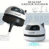 Cordless Desktop Cleaner with Cyclonic Dust Separation & Auto-Suction Tech