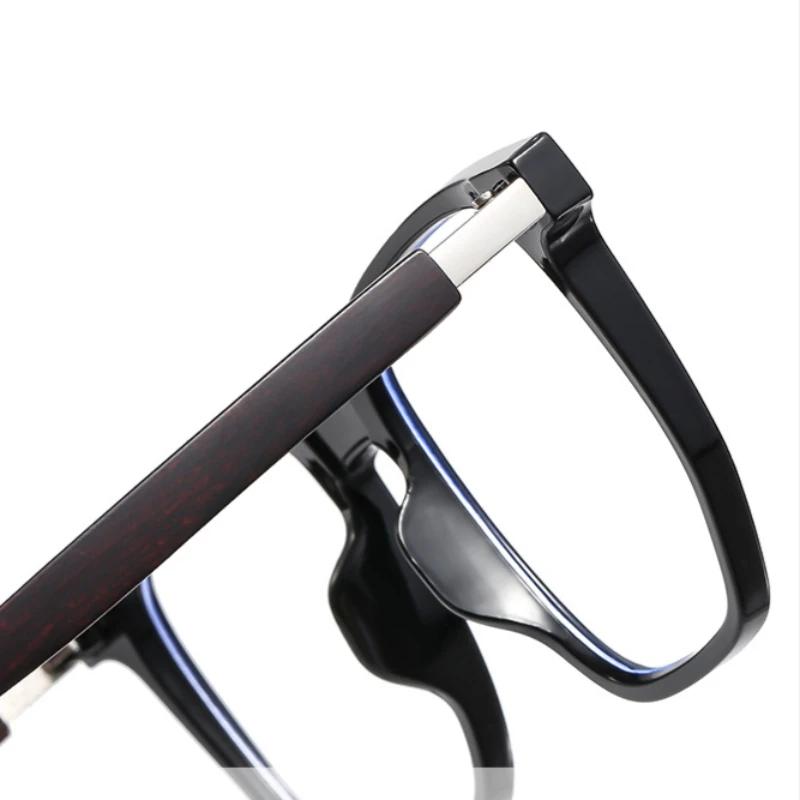 Square Shape Frame Anti-blue Eyeglasses for Men Women Fashion Simple PC Eyeglasses Light Blocking Lenses Eyeglasses Glasses