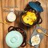 CIDHU Ceramic Casserole Soup Pot