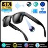 Neues Upgrade Intelligente Brille mit Kamera Videoaufnahme KI Fotoerkennung Bluetooth Anruf KI Übersetzung Sprach Sonnenbrille für Männer Frauen UV Schutz