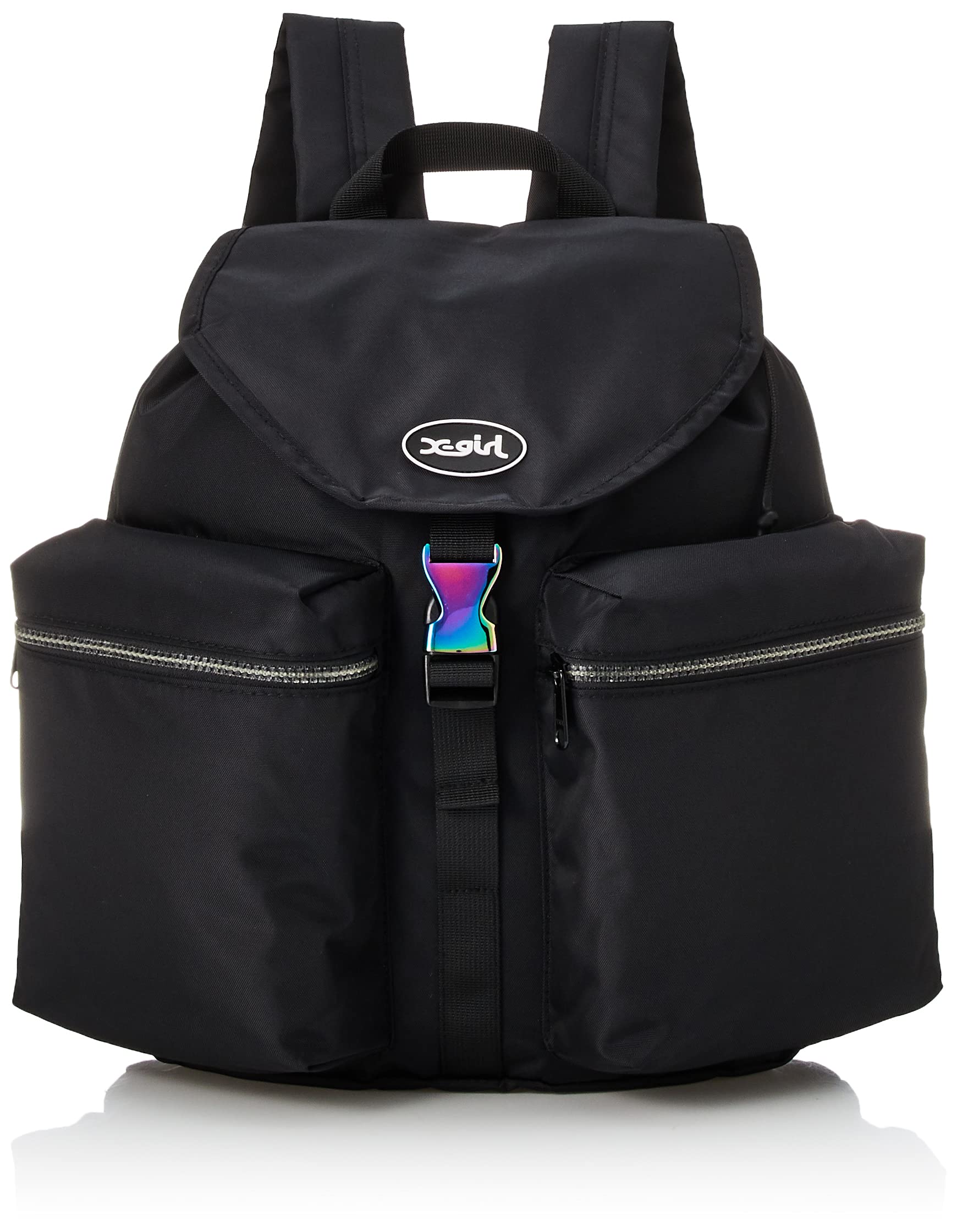 

Ladies Town Backpack OVAL LOGO BACKPACK 105213053008 Black [X Girl] Backpack/Business