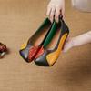 Soft Sole Genuine Leather Mother Shoes Single Shoes Comfortable Beef Tendon Soles Are Not Tired Women's Shoes for Women