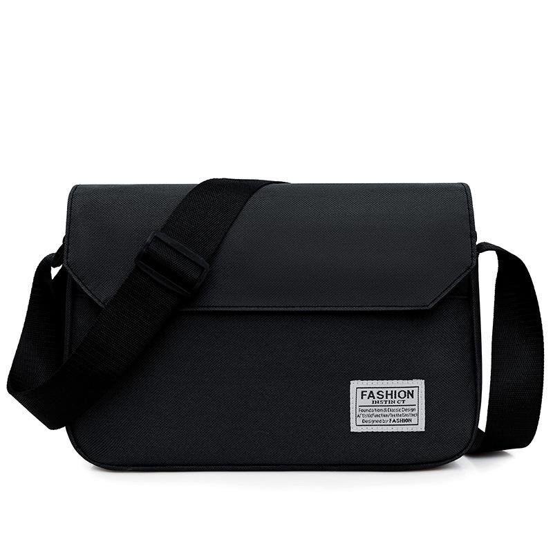 Stylish and simple shoulder bag New large-capacity simple and portable versatile messenger bag Outdoor sports business trip mailman bag Men