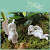 5 Stück/Set Neuer Engel Stecker Garten kleines Mädchen Harz Blume Einsatz Dekoration Mikrolandschaft Garten Statue Ornament