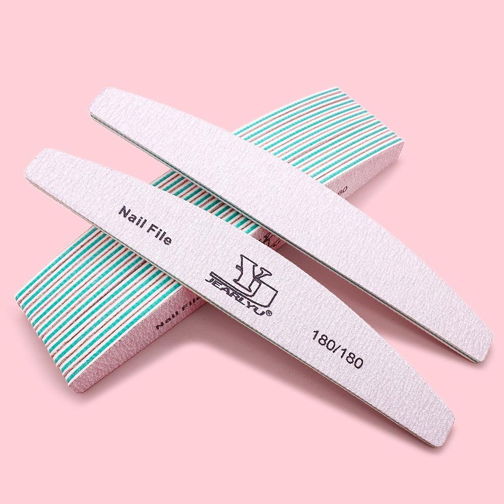 Double Sided Sandpaper Nail File Professional Nail Polish File Durable Manicure Tool  DIY Nails