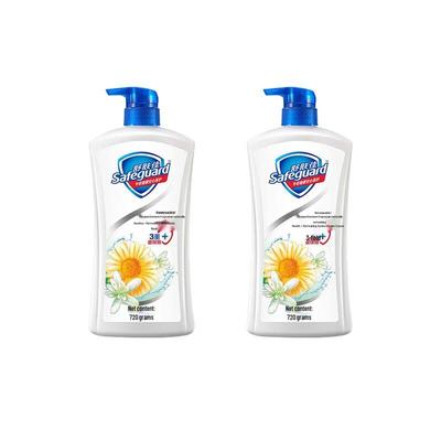 Safeguard Honeysuckle & Chrysanthemum Healthy Refreshing Shower Gel, 2x720g