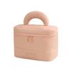 Modern Minimalist Travel Makeup Bag With Large Capacity And Polyester Fabric For Cosmetics And Toiletries