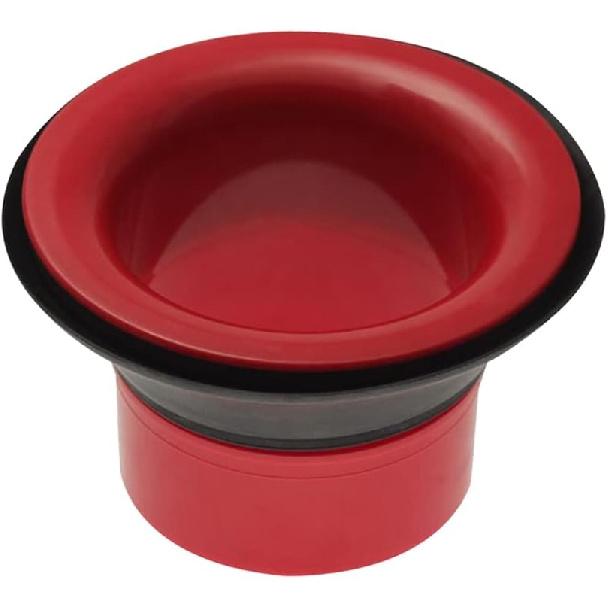 Kick Drum Enhancer, Bass Drum Enhancer Adjustable ABS Rubber Bass Drum Kick Enhancer with Protection Sticker Bass Drum Head Port Hole Protector