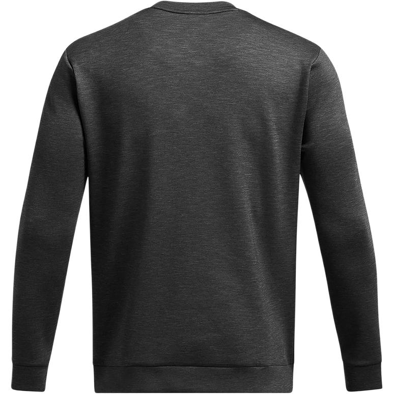 Under Armour Elevated UA Drive Midlayer Crew Fleece Training Casual Round Neck Sweatshirt Men Sweatshirt Black 1387122-001
