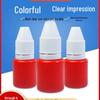 Red Quick-Drying Ink Refill for Photosensitive Stamps and Official Seals