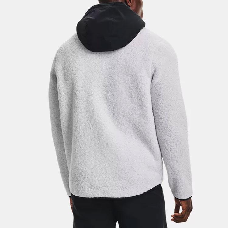 Under Armour Micro Casual Fleece Full Zip Hoodie Jacke Herrenjacken Grau 1366718-014