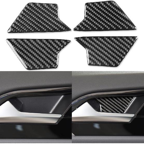 Durable Carbon Fiber Compatible with Volkswagen VW Jetta A7 2019-2025 2020 2021 2022 2023 2024 Accessories Car Gear Shift Control Anti-Scratch Panel