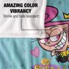 Fairly Odd Parents In Love Silky Cosmo & Wanda Supersoft Blanket