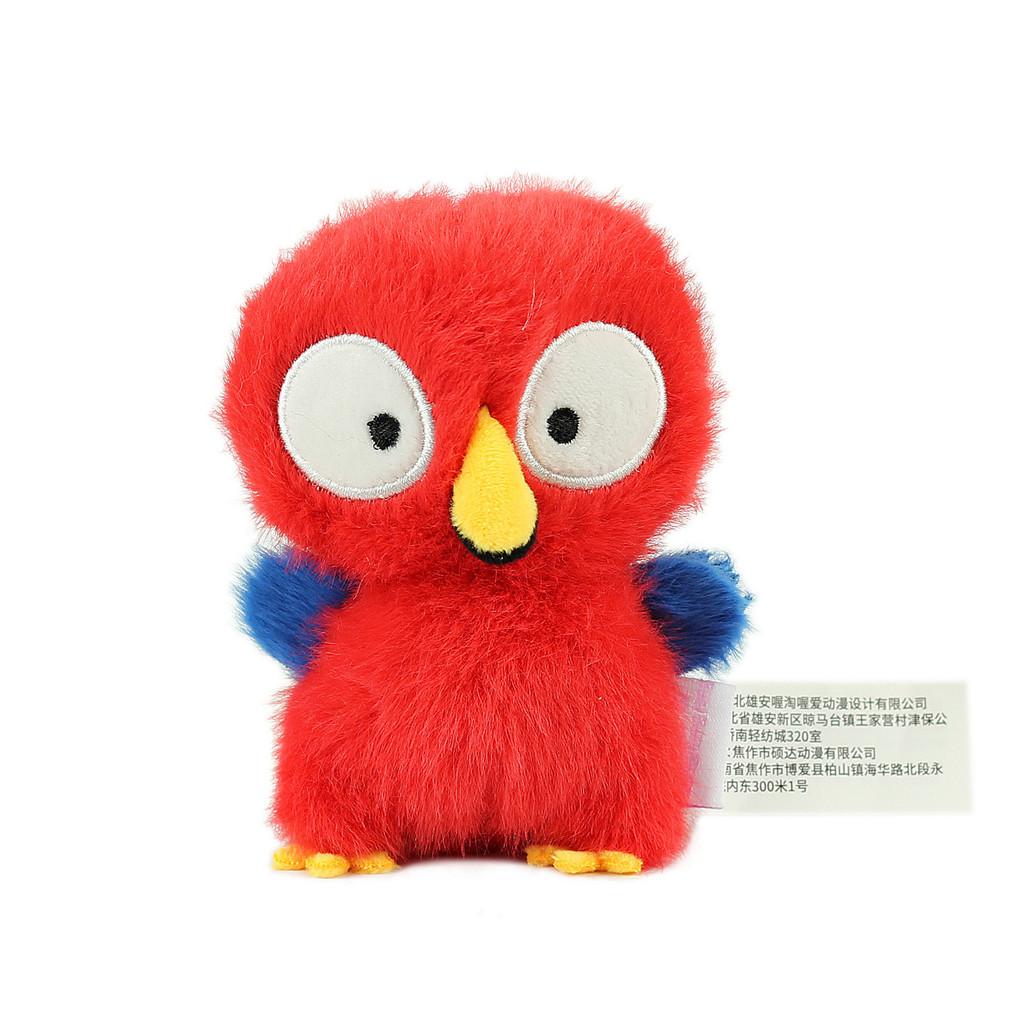 Plush Bird Keychain With Stress Relief Design For Kids And Adults