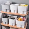 Japanese Kitchen Storage Box Organizer with Handle