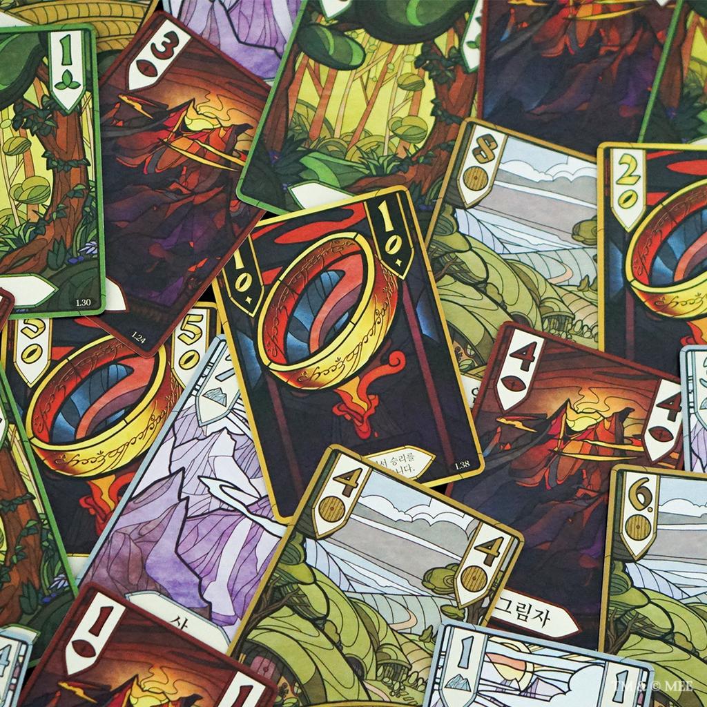 Lord of the Rings: Fellowship of the Ring Trick-Taking Cooperative Board Game
