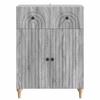 Sideboard Grey Sonoma 66 x 34.5 x 90 cm Particleboard