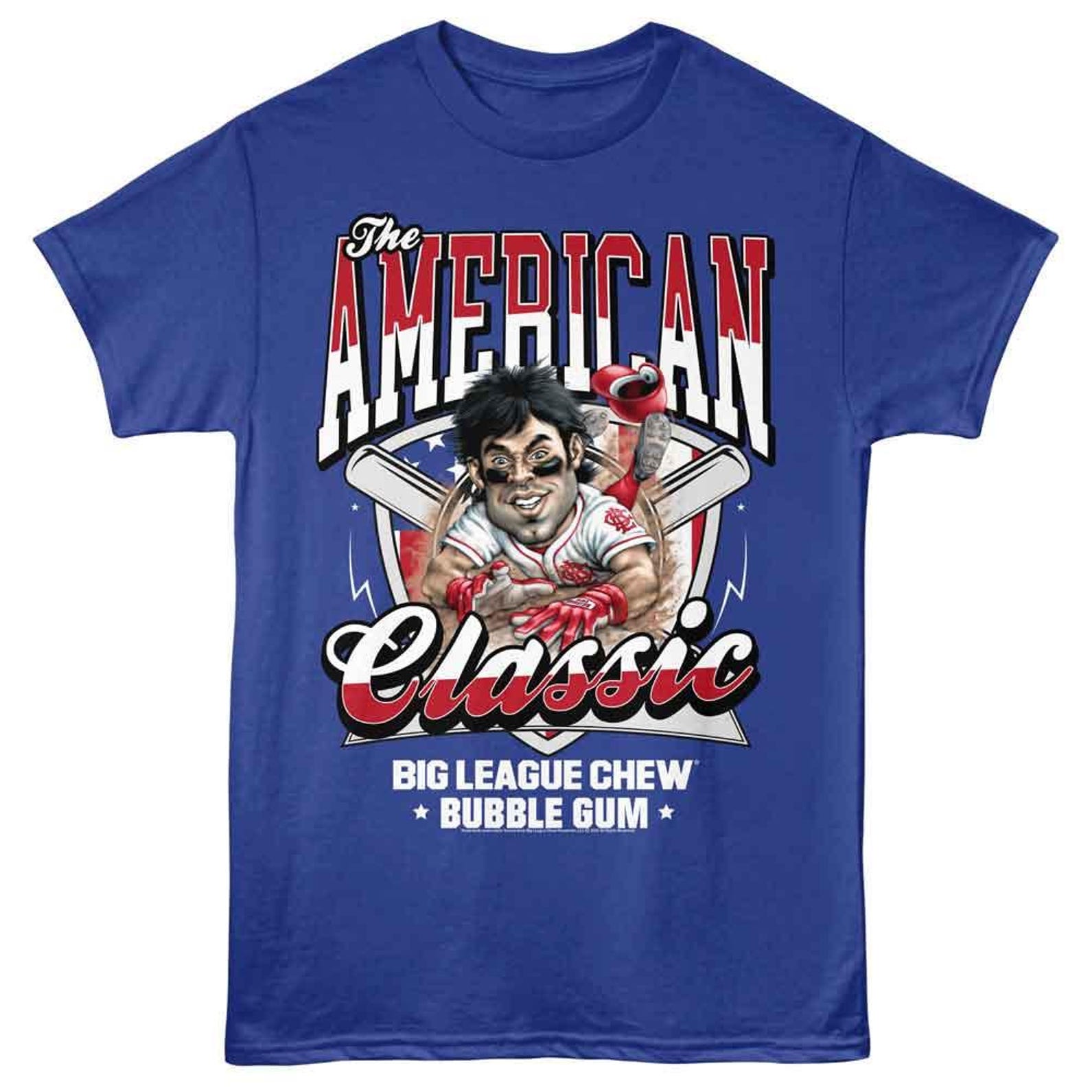 Big League Chew American Classic Royal T-Shirt XL