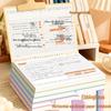 B5 Loose-Leaf Notebook with Horizontal Lines and Grids for Error Correction - Ideal for Junior and Senior High Students