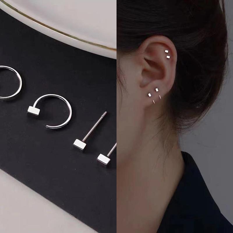 1 pár vynikajících náušnic Piercing Háček do ucha Kroužek na chrupavku ucha Trendy pecky