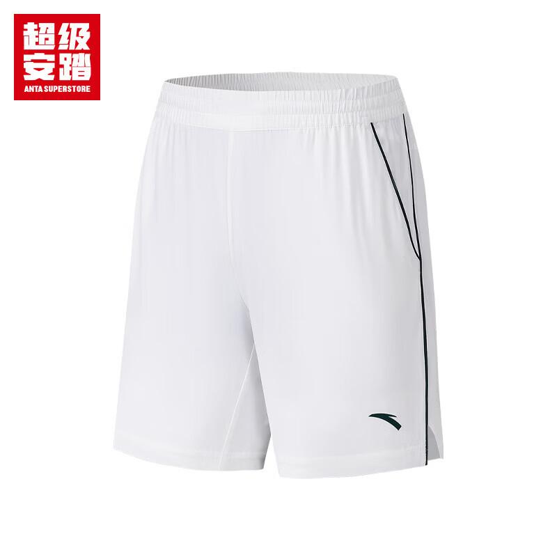 Anta Men s Quick-Dry Color Block Tennis Shorts XL