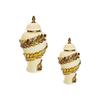 Ceramic Vase And Porcelain Jar Set for Decor