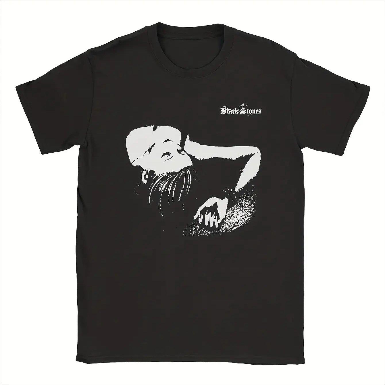 Men s Nana Osaki Anime Pattern T-shirt, Four Seasons New Style, Suitable for Both Men and Women, Casual Fashion T-shirt S