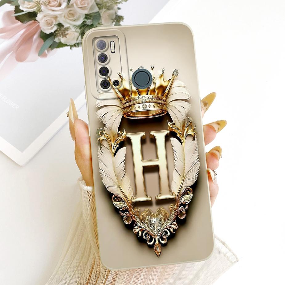 For Tecno Spark Power 2 Case LC8 Cool Fashion Letters Cover Soft TPU Phone Case For Tecno Spark Power 2 Power2 Back Cover Coque